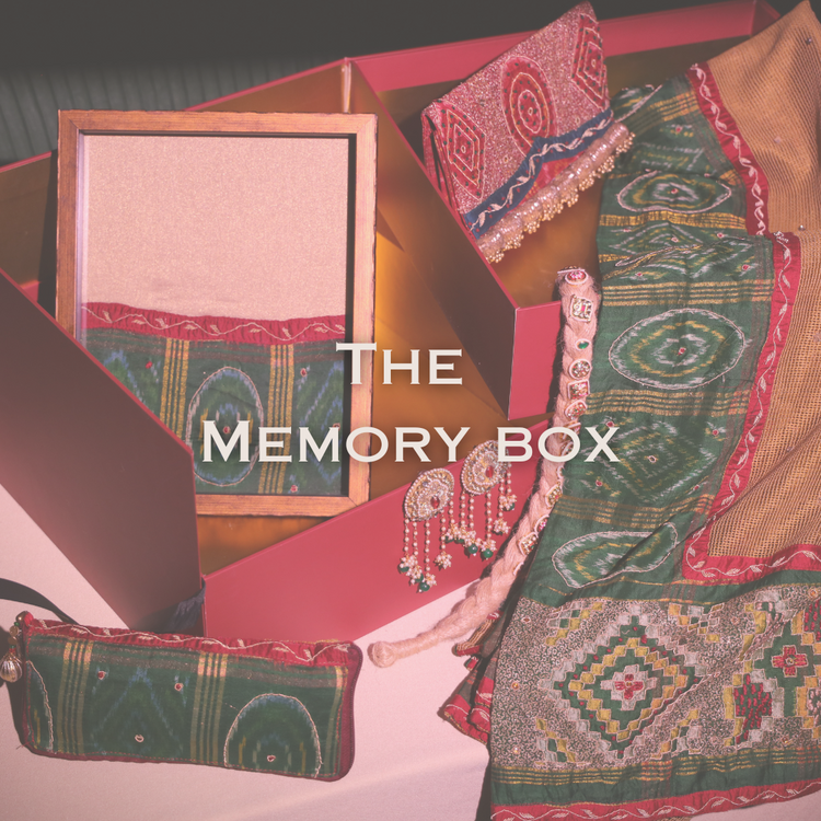 Memory box by Belisha is an upcycled gift to preserve your favorite outfits
